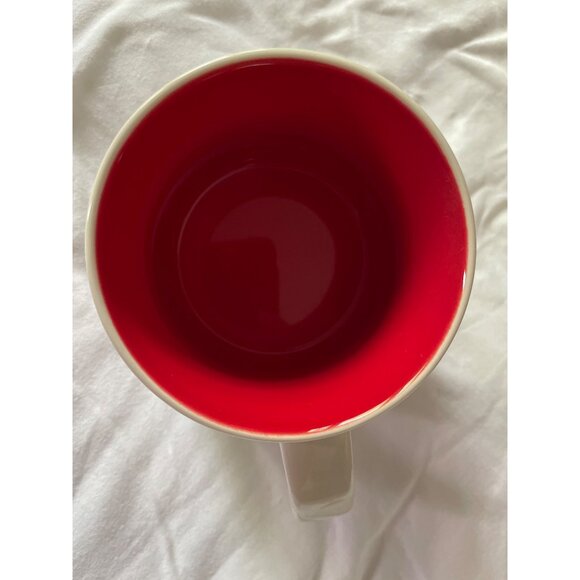 Starbucks Kansas City You Are Here Collection Ceramic Mug 14oz Red Interior New - Picture 6 of 7